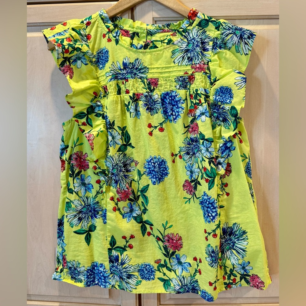 LOFT Bright Floral Top